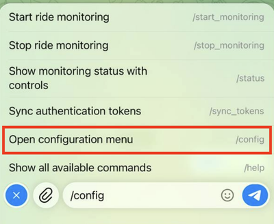 Abrir menu de configuracion Abrir menu de configuracion